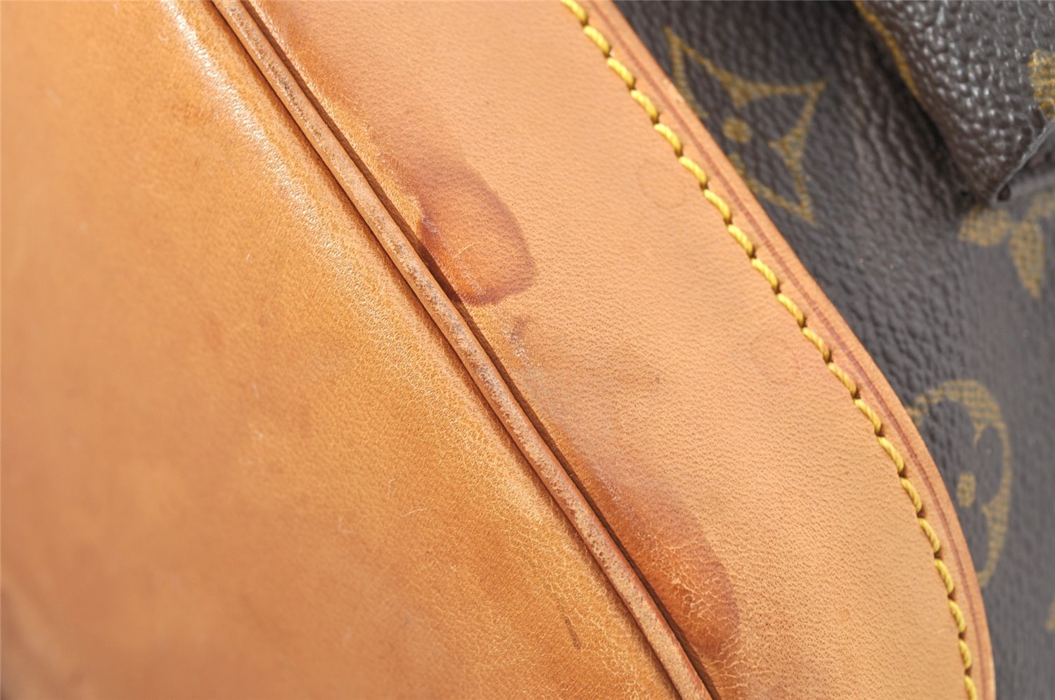 Authentic Louis Vuitton Monogram Montsouris GM Backpack M51135 LV 4139I