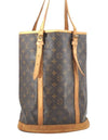 Authentic Louis Vuitton Monogram Bucket GM Shoulder Tote Bag M42236 LV 4140I