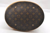 Authentic Louis Vuitton Monogram Bucket GM Shoulder Tote Bag M42236 LV 4140I