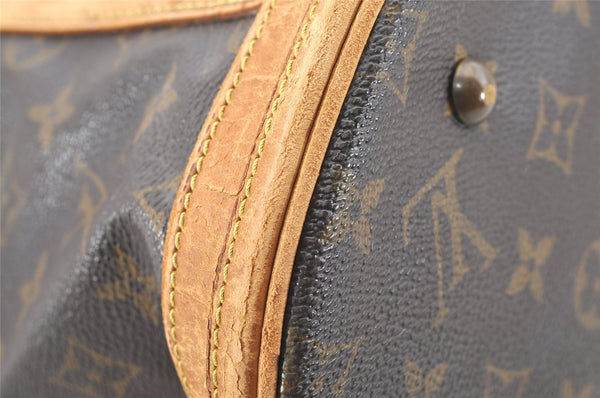 Authentic Louis Vuitton Monogram Bucket GM Shoulder Tote Bag M42236 LV 4140I