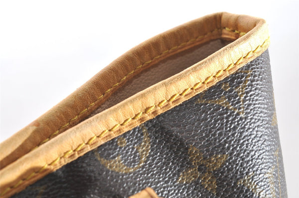 Authentic Louis Vuitton Monogram Bucket GM Shoulder Tote Bag M42236 LV 4140I