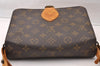 Authentic Louis Vuitton Monogram Cartouchiere MM M51253 Shoulder Cross Bag 4141I
