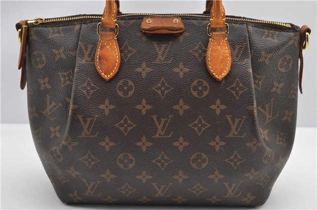 Authentic Louis Vuitton Monogram Turenne PM M48813 2Way Shoulder Hand Bag 4145F