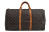 Authentic Louis Vuitton Monogram Keepall 50 Travel Boston Bag M41426 LV 4146I