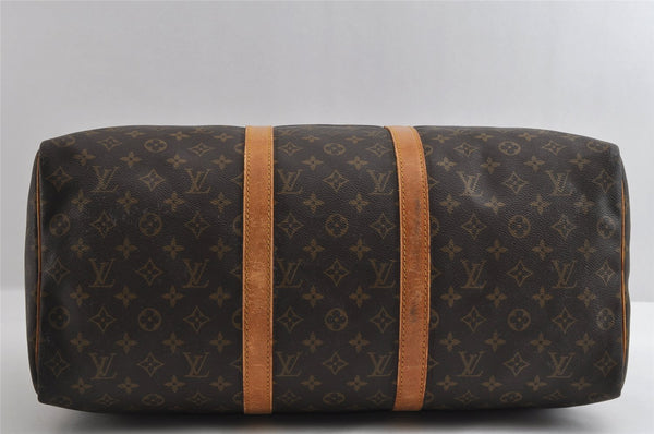 Authentic Louis Vuitton Monogram Keepall 50 Travel Boston Bag M41426 LV 4146I