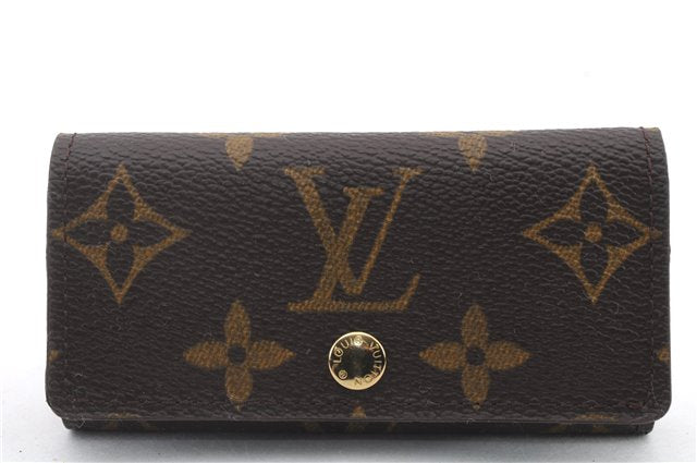 Auth LOUIS VUITTON Monogram Multicles 4 Four Hooks Key Case M62631 LV Box 4147C