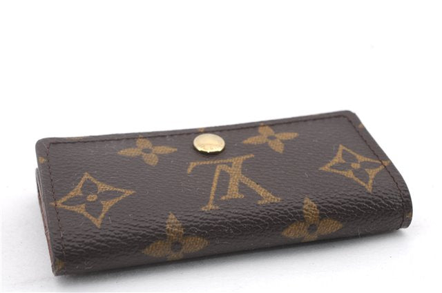 Auth LOUIS VUITTON Monogram Multicles 4 Four Hooks Key Case M62631 LV Box 4147C