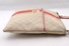 Authentic GUCCI Joy Line Shoulder Cross Bag GG PVC Leather 189816 White 4147I