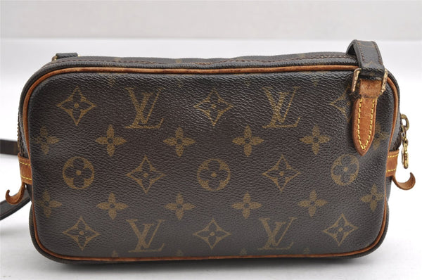 Auth Louis Vuitton Monogram Marly Bandouliere Shoulder Cross Bag M51828 LV 4148I