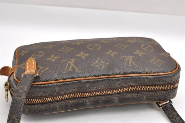Auth Louis Vuitton Monogram Marly Bandouliere Shoulder Cross Bag M51828 LV 4148I