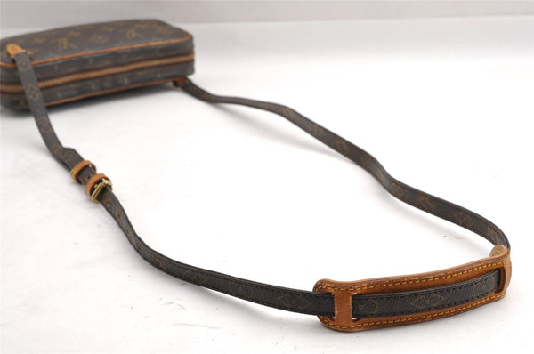 Auth Louis Vuitton Monogram Marly Bandouliere Shoulder Cross Bag M51828 LV 4148I