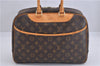 Authentic Louis Vuitton Monogram Deauville Hand Bag M47270 LV 4149F