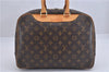 Authentic Louis Vuitton Monogram Deauville Hand Bag M47270 LV 4149F