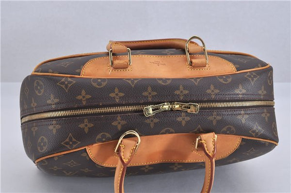 Authentic Louis Vuitton Monogram Deauville Hand Bag M47270 LV 4149F