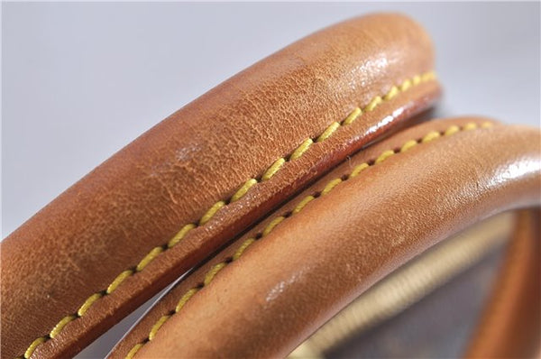 Authentic Louis Vuitton Monogram Deauville Hand Bag M47270 LV 4149F