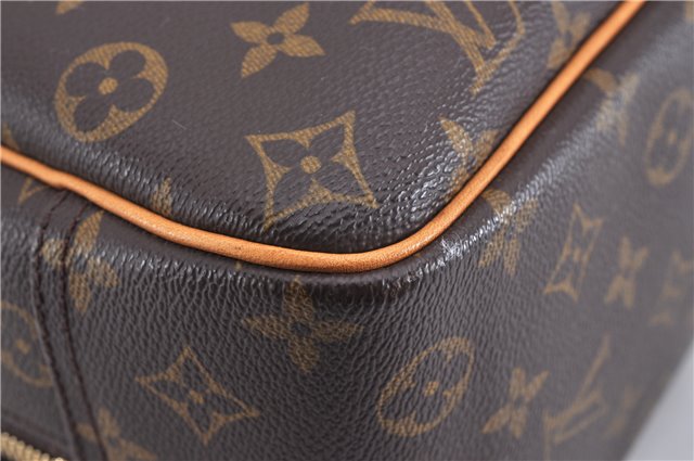 Authentic Louis Vuitton Monogram Deauville Hand Bag M47270 LV 4149F