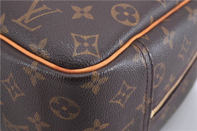 Authentic Louis Vuitton Monogram Deauville Hand Bag M47270 LV 4149F