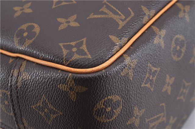 Authentic Louis Vuitton Monogram Deauville Hand Bag M47270 LV 4149F