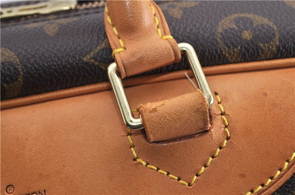 Authentic Louis Vuitton Monogram Deauville Hand Bag M47270 LV 4149F