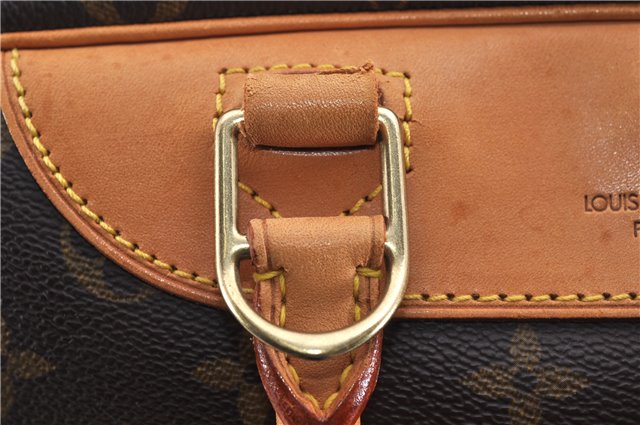 Authentic Louis Vuitton Monogram Deauville Hand Bag M47270 LV 4149F