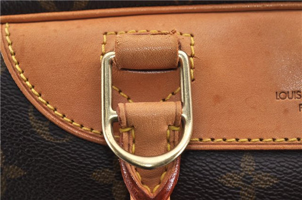 Authentic Louis Vuitton Monogram Deauville Hand Bag M47270 LV 4149F