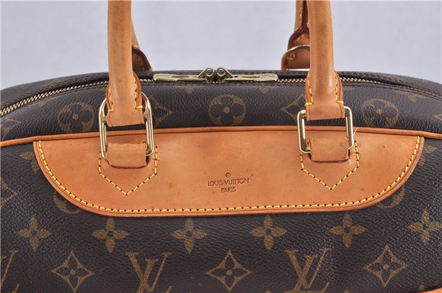 Authentic Louis Vuitton Monogram Deauville Hand Bag M47270 LV 4149F