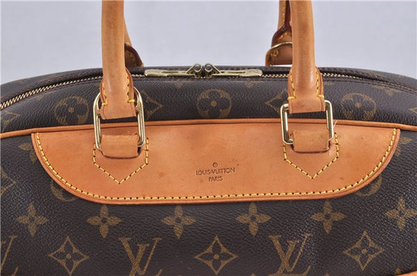 Authentic Louis Vuitton Monogram Deauville Hand Bag M47270 LV 4149F