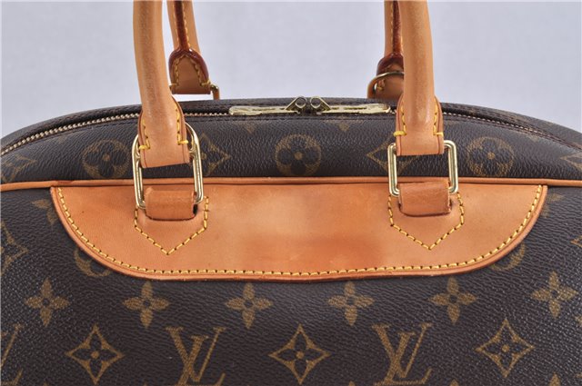 Authentic Louis Vuitton Monogram Deauville Hand Bag M47270 LV 4149F