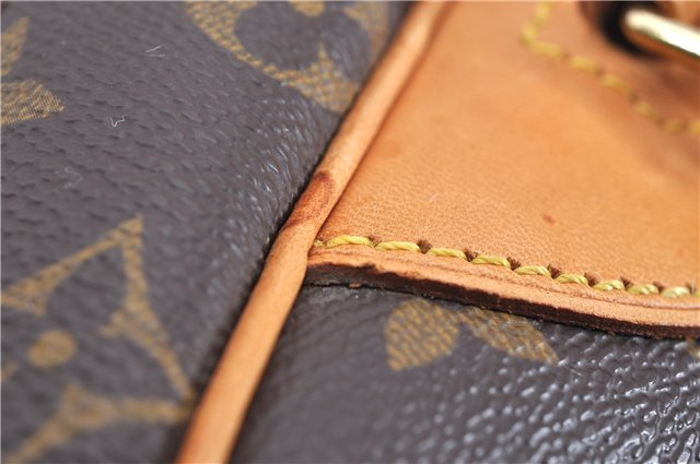 Authentic Louis Vuitton Monogram Deauville Hand Bag M47270 LV 4149F