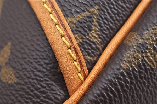 Authentic Louis Vuitton Monogram Deauville Hand Bag M47270 LV 4149F