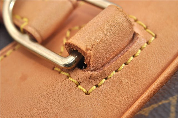 Authentic Louis Vuitton Monogram Deauville Hand Bag M47270 LV 4149F