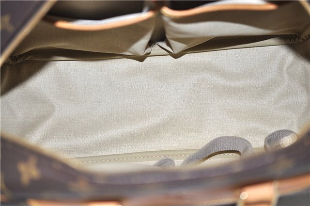 Authentic Louis Vuitton Monogram Deauville Hand Bag M47270 LV 4149F