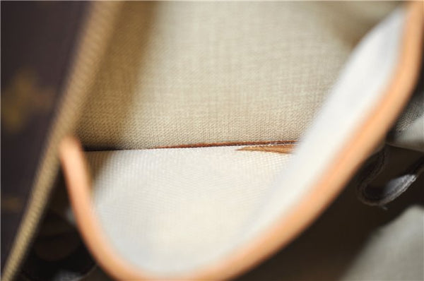 Authentic Louis Vuitton Monogram Deauville Hand Bag M47270 LV 4149F