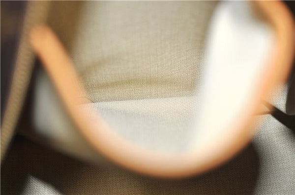 Authentic Louis Vuitton Monogram Deauville Hand Bag M47270 LV 4149F