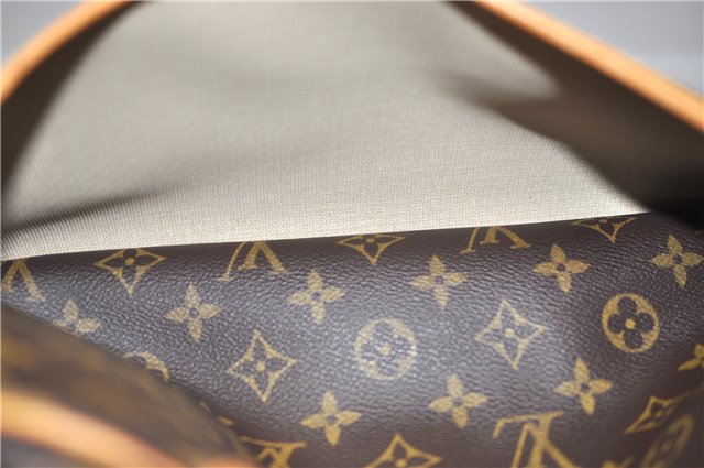 Authentic Louis Vuitton Monogram Deauville Hand Bag M47270 LV 4149F