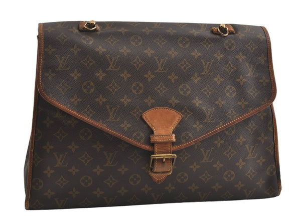 Authentic Louis Vuitton Monogram Beverly 44 M51120 2Way Hand Bag Junk 4149I