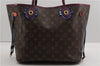 Authentic Louis Vuitton Monogram Neverfull MM Totem Tote Bag M41664 LV 4151F