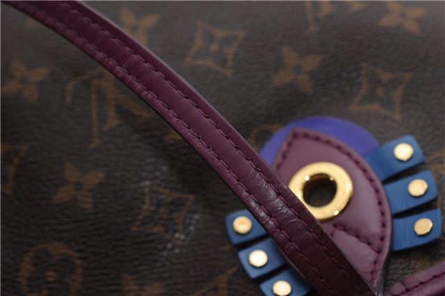 Authentic Louis Vuitton Monogram Neverfull MM Totem Tote Bag M41664 LV 4151F