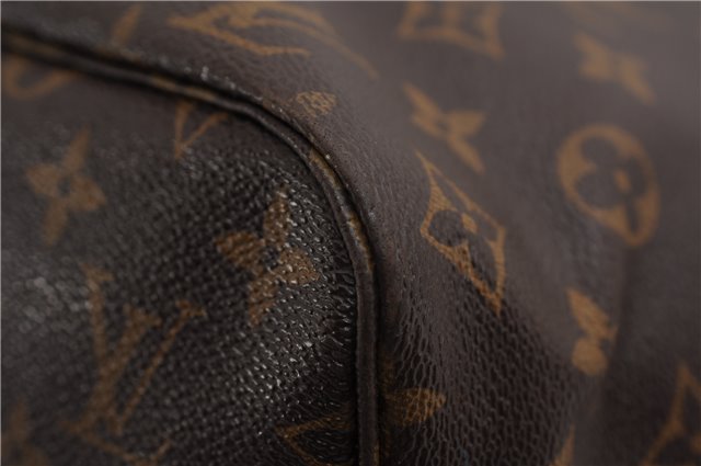 Authentic Louis Vuitton Monogram Neverfull MM Totem Tote Bag M41664 LV 4151F