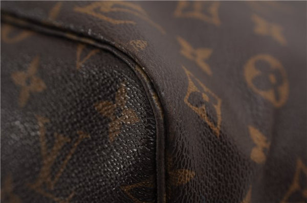 Authentic Louis Vuitton Monogram Neverfull MM Totem Tote Bag M41664 LV 4151F