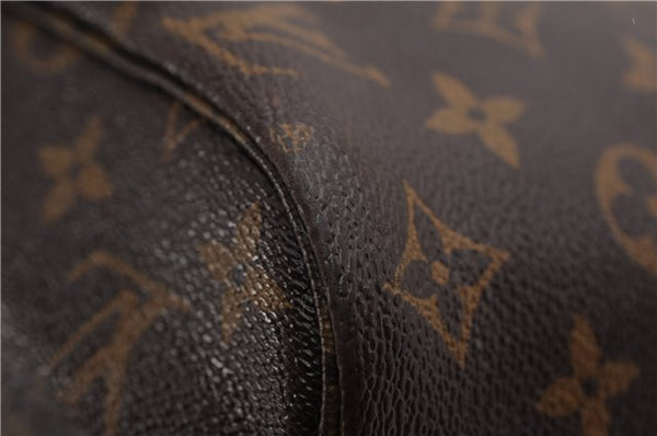 Authentic Louis Vuitton Monogram Neverfull MM Totem Tote Bag M41664 LV 4151F