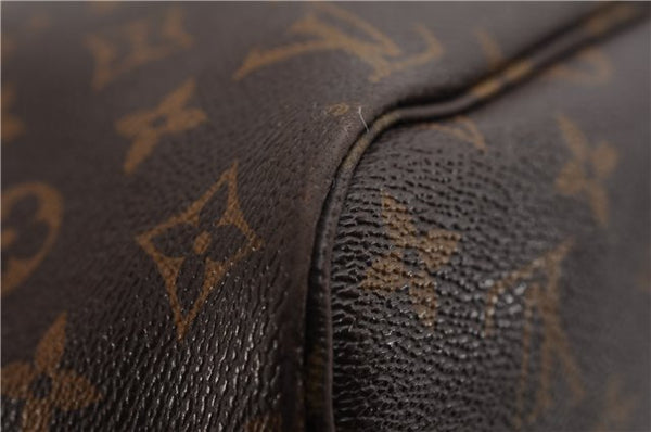 Authentic Louis Vuitton Monogram Neverfull MM Totem Tote Bag M41664 LV 4151F