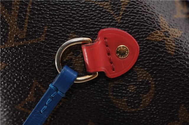 Authentic Louis Vuitton Monogram Neverfull MM Totem Tote Bag M41664 LV 4151F