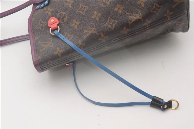 Authentic Louis Vuitton Monogram Neverfull MM Totem Tote Bag M41664 LV 4151F