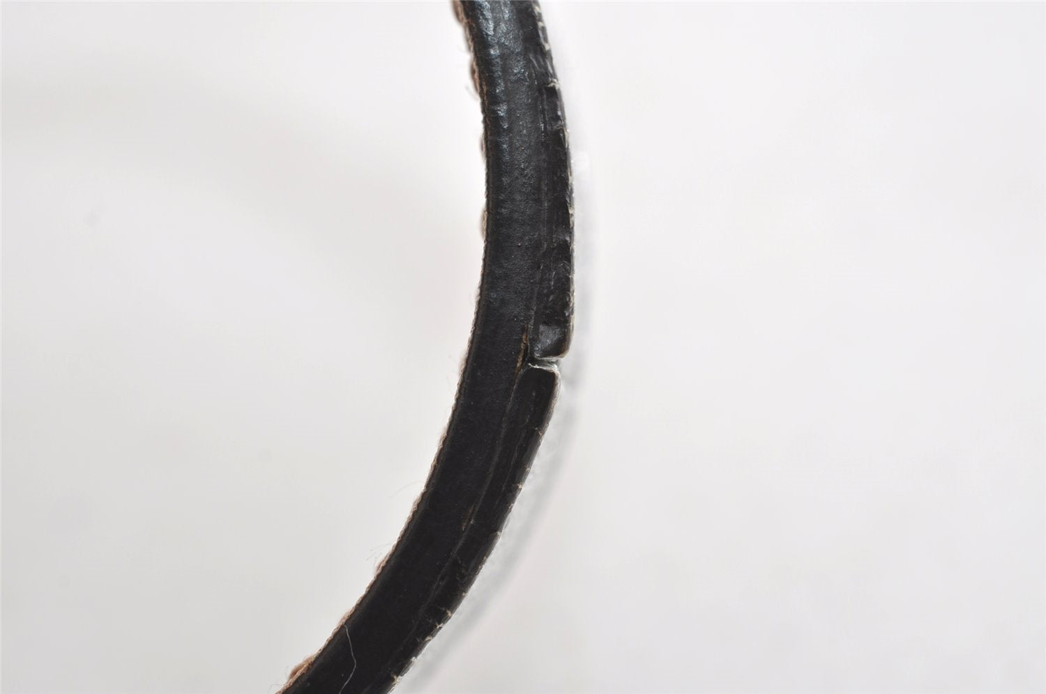 Authentic GUCCI GG Marmont Chain Shoulder Cross Bag Leather 447632 Silver 4151I