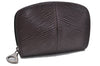 Authentic Louis Vuitton Epi Porte Monnaie Epi Z Coin Case Brown M6368D LV 4152D