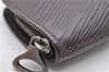 Authentic Louis Vuitton Epi Porte Monnaie Epi Z Coin Case Brown M6368D LV 4152D