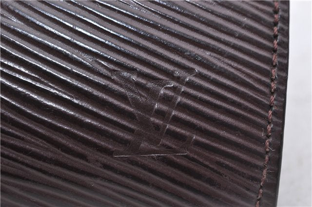 Authentic Louis Vuitton Epi Porte Monnaie Epi Z Coin Case Brown M6368D LV 4152D