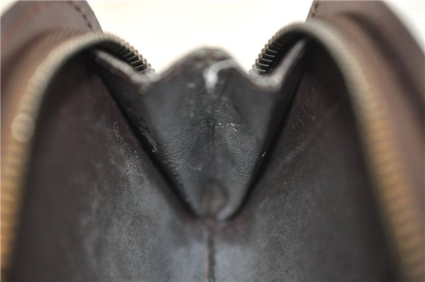 Authentic Louis Vuitton Epi Porte Monnaie Epi Z Coin Case Brown M6368D LV 4152D