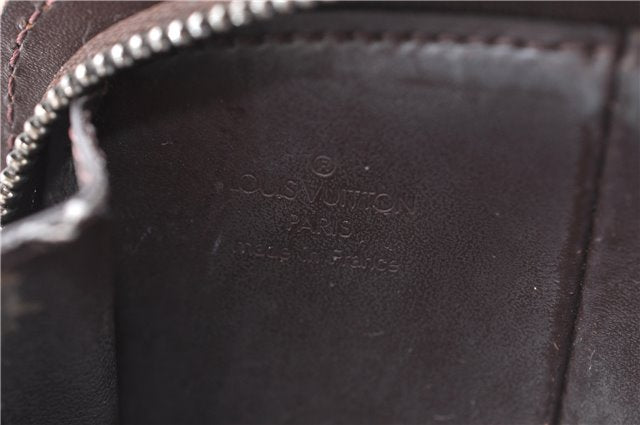 Authentic Louis Vuitton Epi Porte Monnaie Epi Z Coin Case Brown M6368D LV 4152D